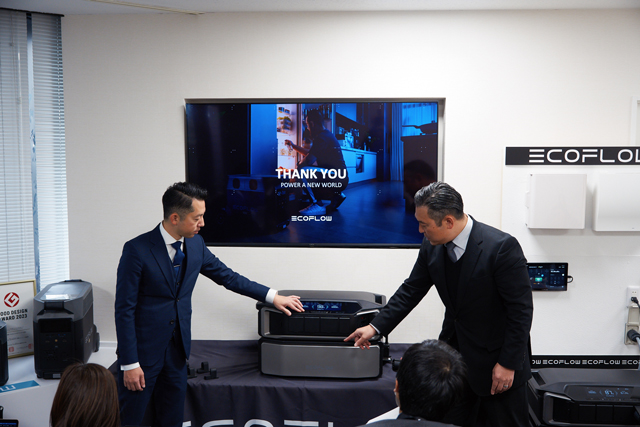 EcoFlow Technology Japan 家庭用に蓄電池活用を 工事現場や災害の備えにも