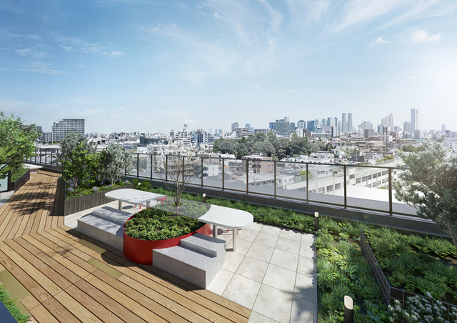 屋上庭園