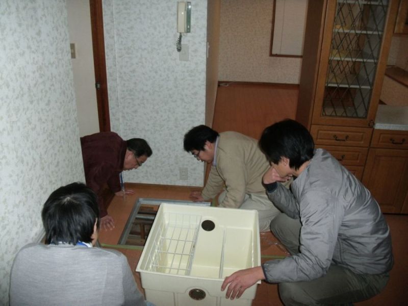 床下もインスペクションの範囲