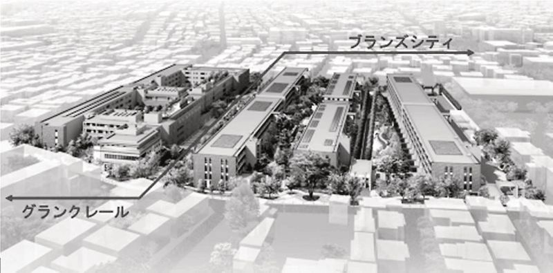 今春入居が始まる「世田谷中町プロジェクト」の完成予想図