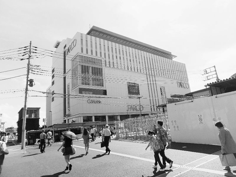 浦和駅東口にあるパルコ