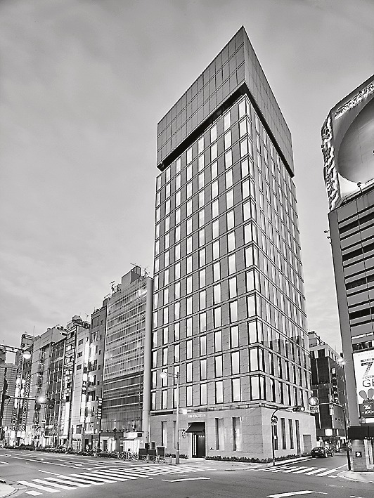 セレスティン銀座の外観