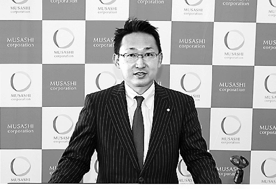 オンライン会見で新規事業を説明する大谷義武社長