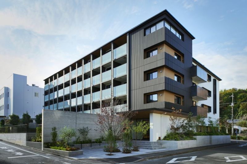 三井ホームの木造賃貸マンション「モクシオン稲城」。木造賃貸の地位向上を図った