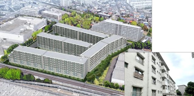 長谷工など 築53年の団地建替え 東京都小平市で