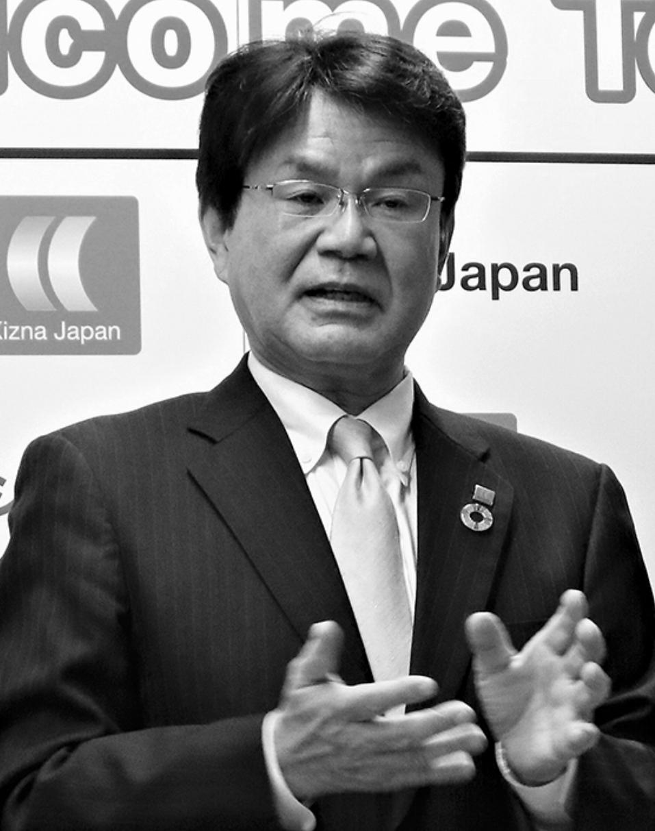 新商品の開発動機を語る増田社長。ヤマダホームズ社長などを経て、21年4月に同社を設立した
