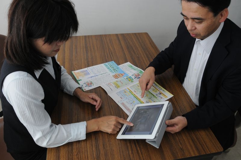 営業ツールとして活用できるアプリ「家PadView」
