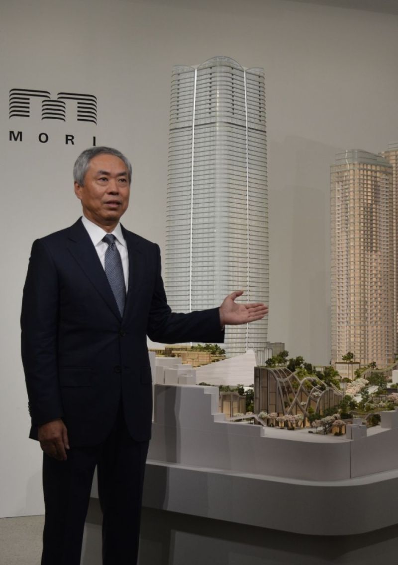 会見した辻社長