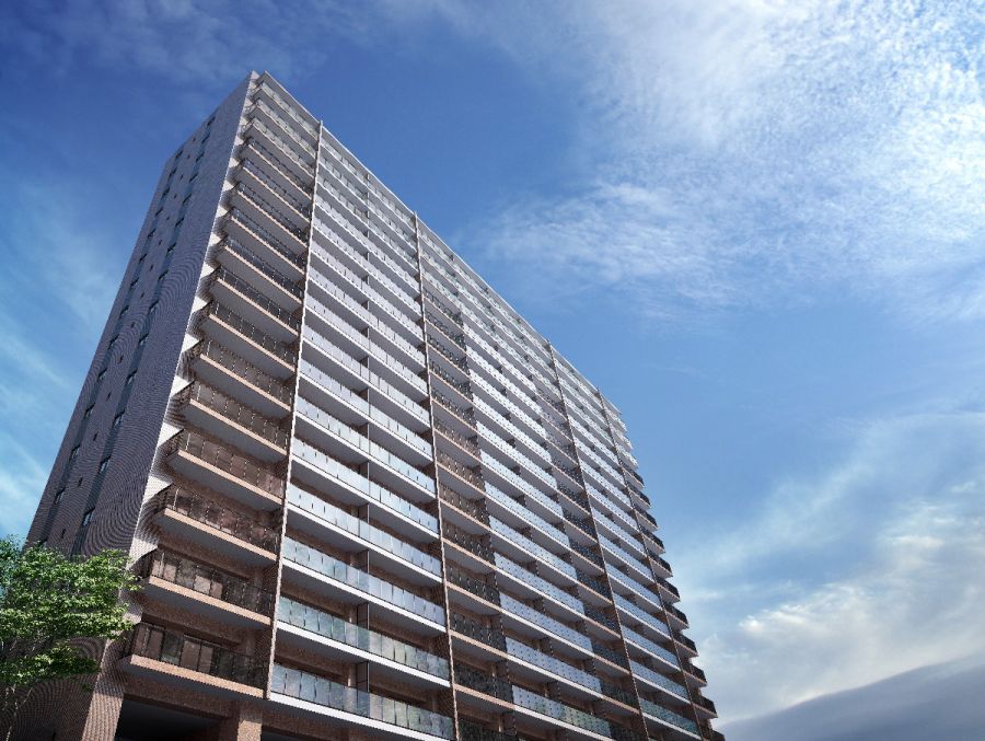 NTT都市開発、福岡・大野城初のZEHマンション開発