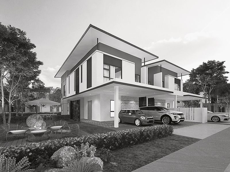 パナホームがマレーシアで戸建て請負を受注した「ＣＨＥＲＩＡレジデンス」プロジェクト