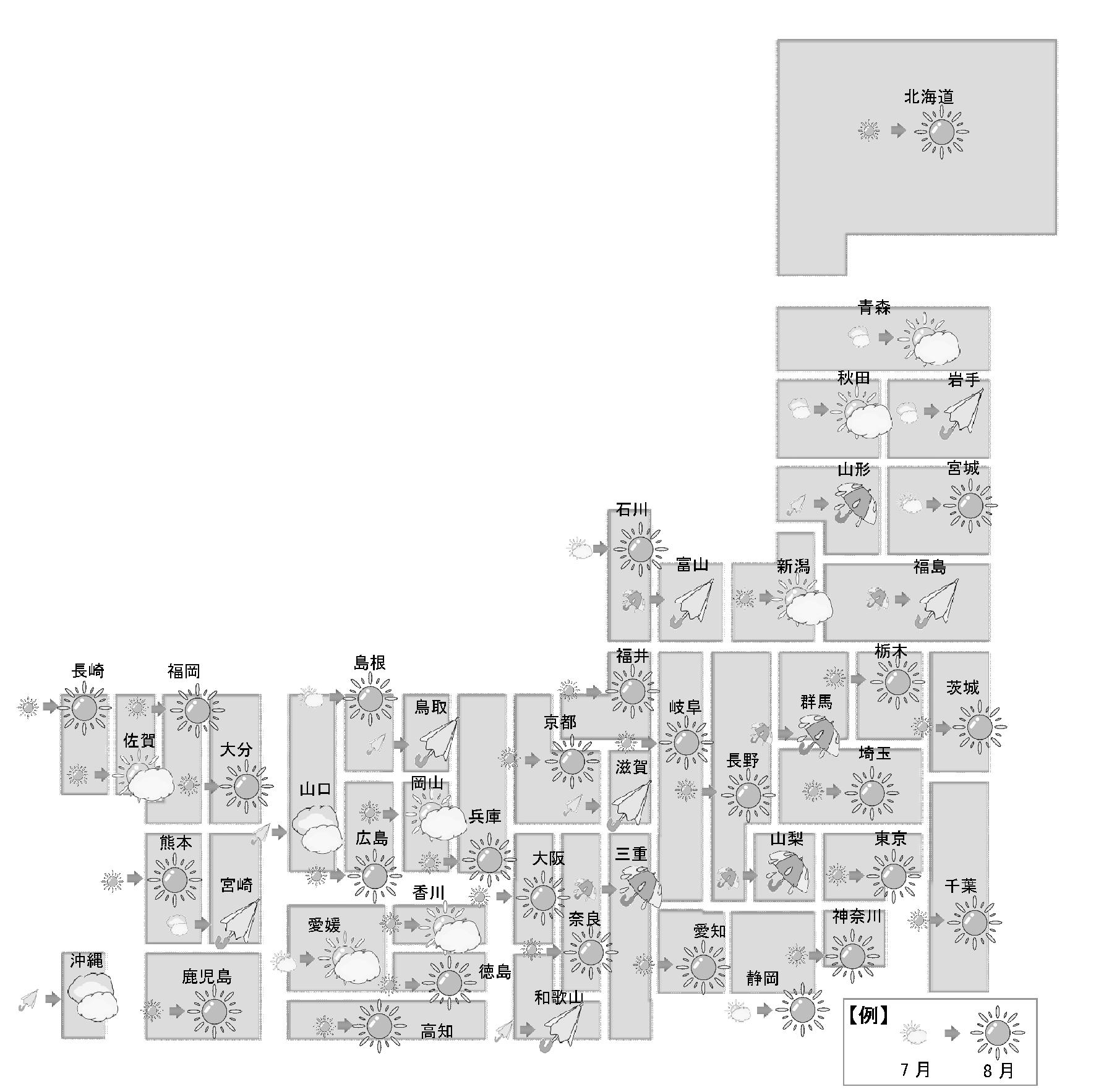 東京カンテイ中古マンション価格天気図 8月 天気「改善」は倍増 「晴れ」27地域を維持