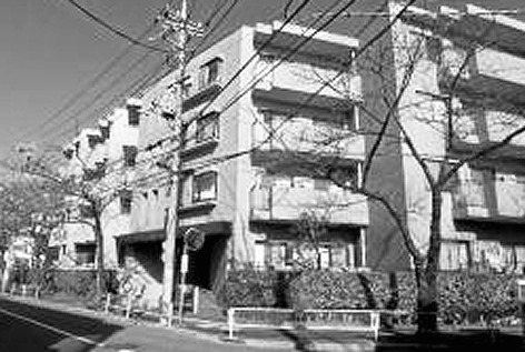 再生して分譲するため目黒区碑文谷で取得した築20年の賃貸マンション