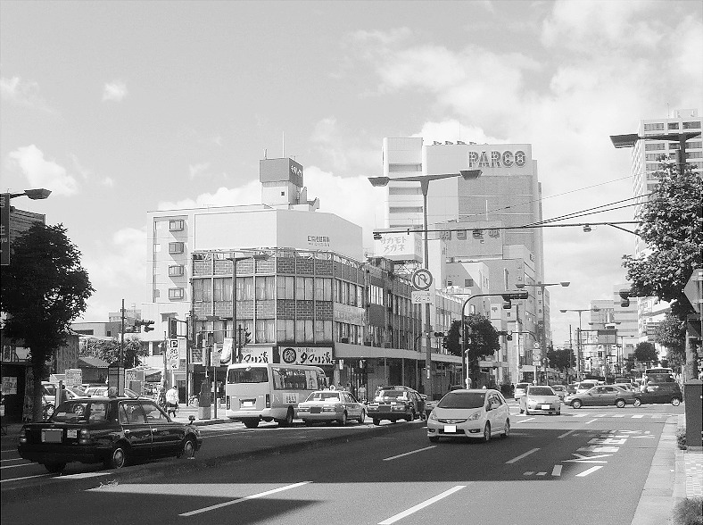 JR宇都宮駅周辺から東武宇都宮駅周辺までの中心市街地にはマンションを中心とした再開発計画が相次いでいる。写真は「大手地区」