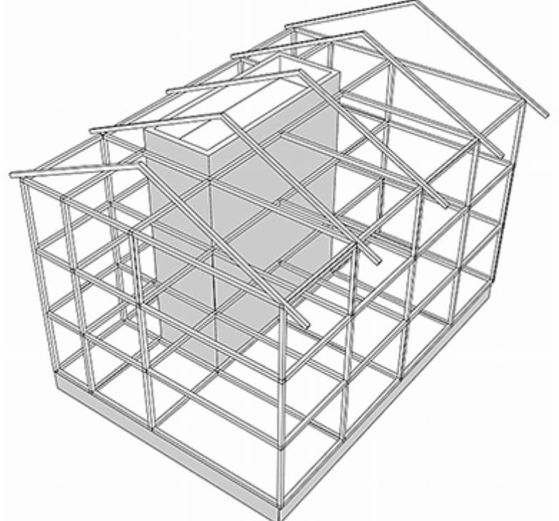 コア型混構造のイメージ