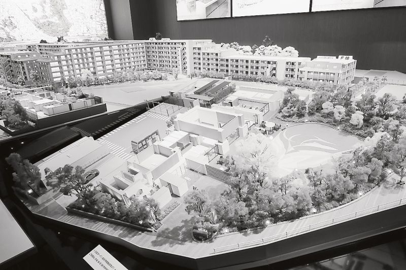 「ザ・パークハウス国分寺四季の森」の完成模型