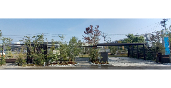 YKK AP、 金沢にプロユーザー向け植栽一体型の屋外提案施設
