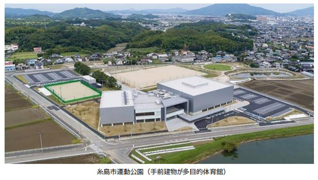 福岡の多目的体育館でIT環境整備 ギガプライズ