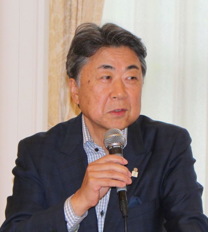 説明する阿部会長
