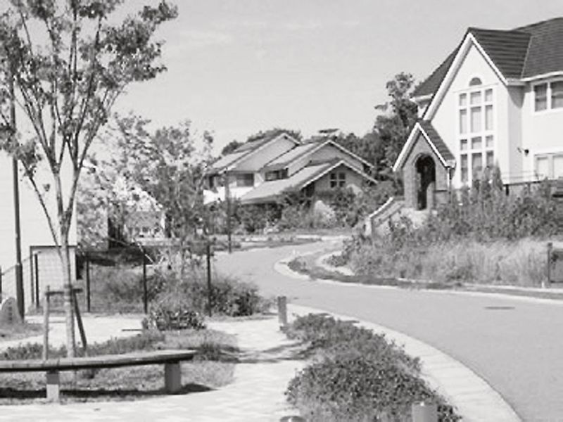 のどかな田園風景が広がる(住宅生産振興財団発行「家とまち71」より)