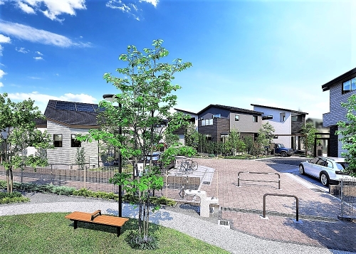 ポラス 埼玉・草加で戸建て分譲 市初の景観協定締結 平屋含む全25棟ZEH化