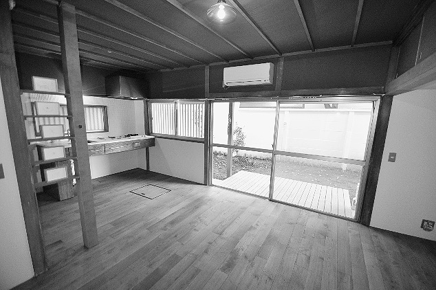 (下)住戸内は「古さの価値」を訴求できる内装に仕上げた
