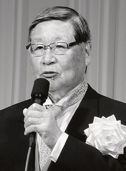 百周年への思いを語る勝田社長