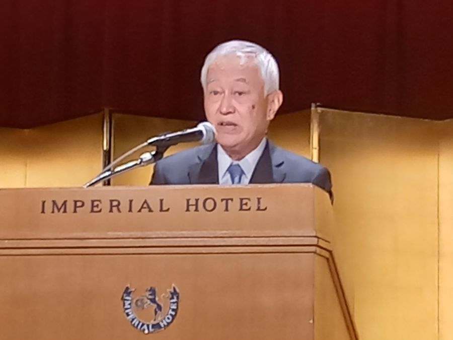 ARES 総会懇親会で菰田会長 〝資産運用立国へ〟使命感 Jリートの認知度向上へ