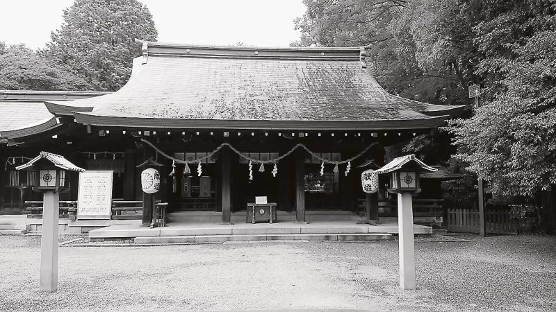 1240年に創設された水無瀬神宮