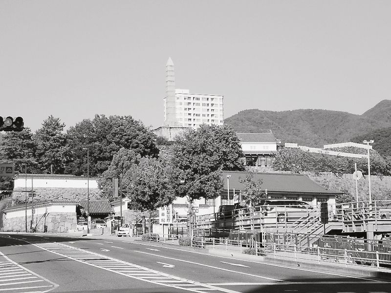 甲府城周辺