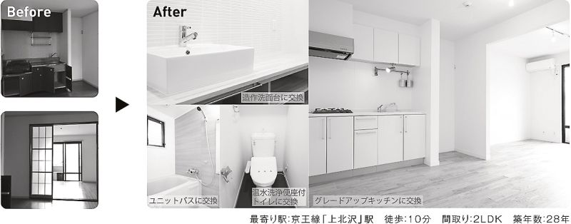 「T×HAPTIC」のリフォーム例。床の手触りは格別だ