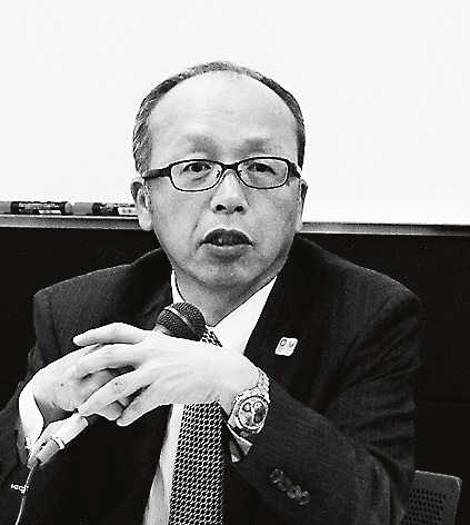 説明する喜多村社長