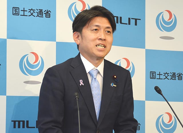 中野洋昌・新国交大臣就任会見 「良質な住宅ストック形成」に意欲