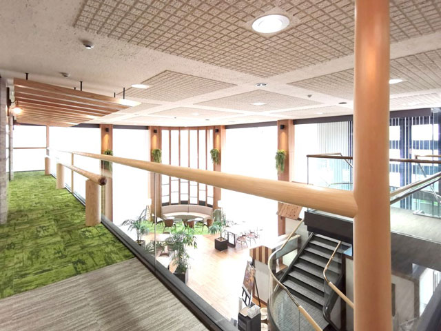 北山杉で本社を木質リノベ ナイス 京都市など5者との協定で