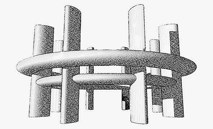 模型用の3Dデータ図