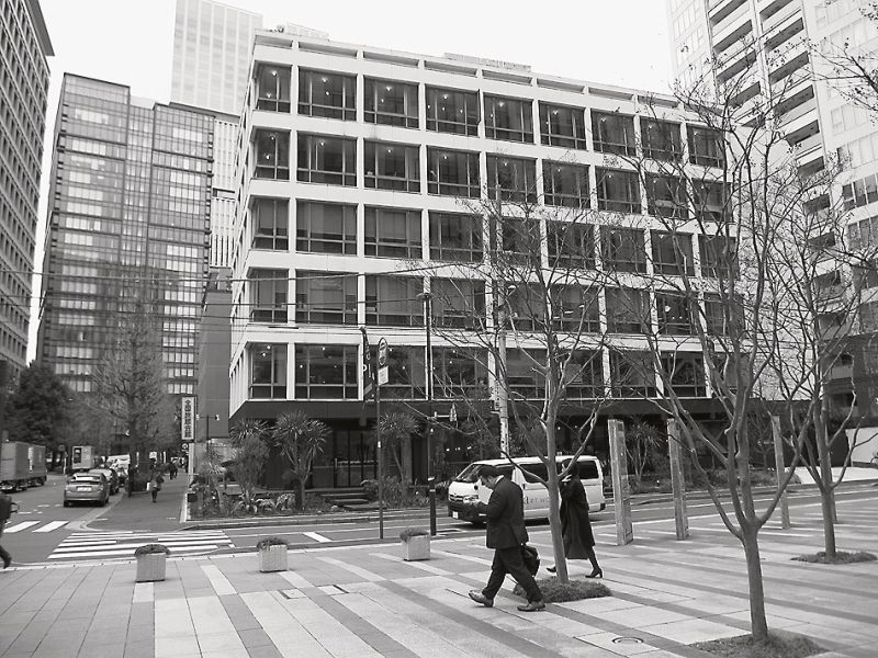 リノベ工事が完了した建物の外観