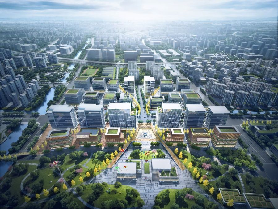 駅を拠点に新まちづくり 中国杭州市で都市設計コンペ 三菱地所設計