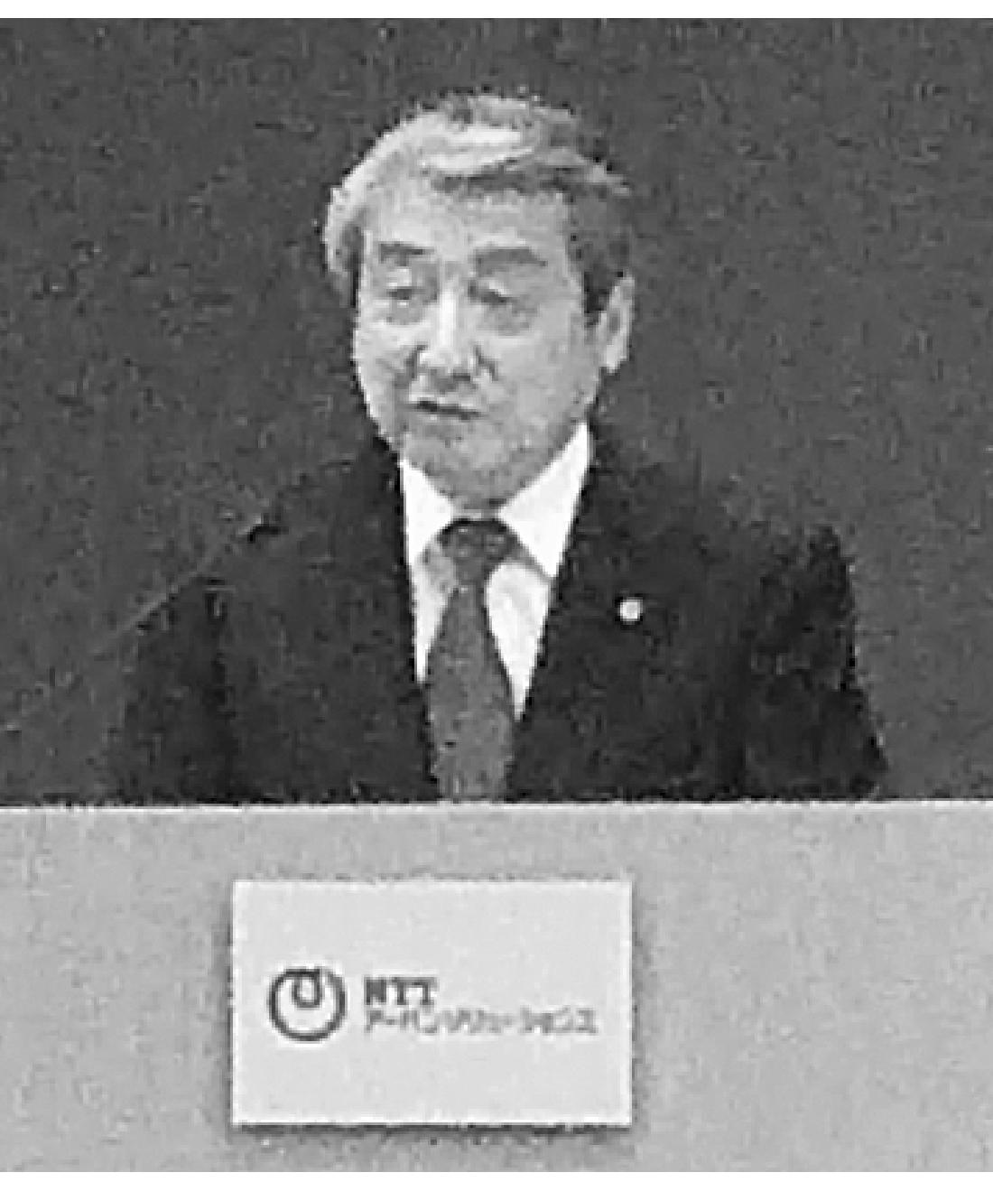 方針を説明する中川裕社長