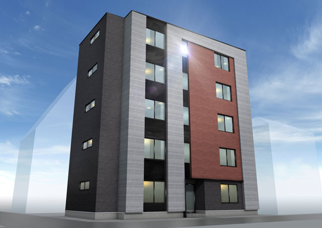 「木造5階建て投資用マンション」の開発を始動 新日本建物