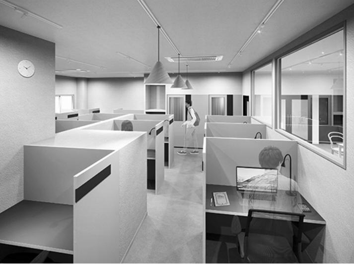 居住者専用のワークスペース(イメージ)