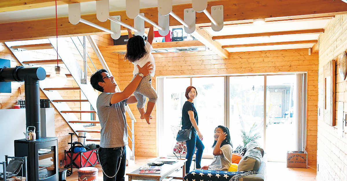 【写真(1)】子どもが喜ぶ遊び心いっぱいの室内