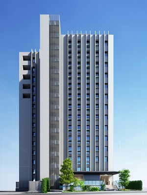 完成後の建物外観イメージ