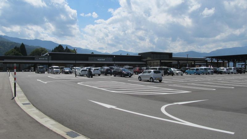 21年4月にオープンした県内最大規模の道の駅「越前おおの 荒島の郷」