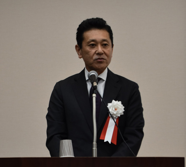 協議会の活動を説明する田村会長