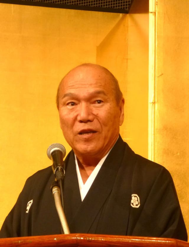 全日熊本県本部本部長 松永幸久氏を祝う 旭日双光章受賞で