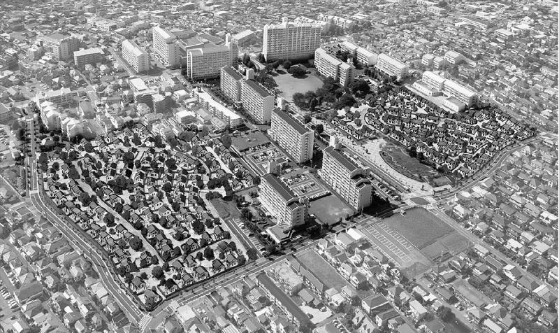 「東大和市向原地区プロジェクト」の完成予想図