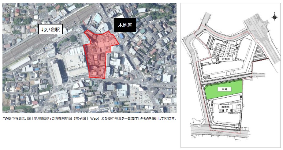 野村不、長谷工が小金駅南口東地区市街地再開発に参画