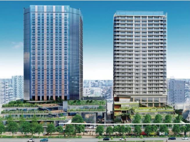 江戸川区で2棟開発 日鉄興和不、東京建物