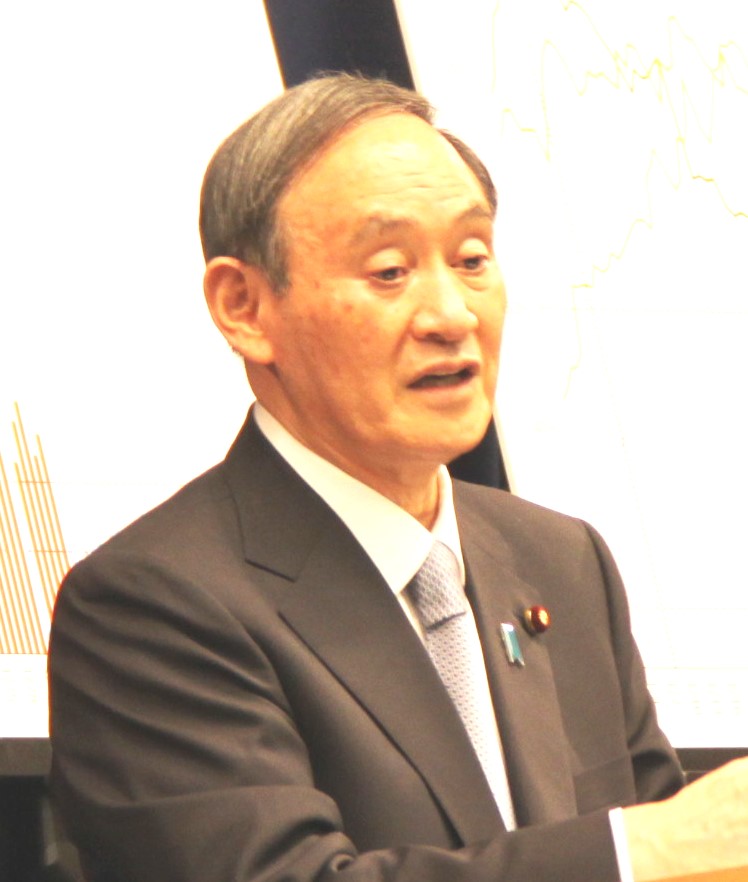 方針を語る菅総理(日本専門新聞協会提供)