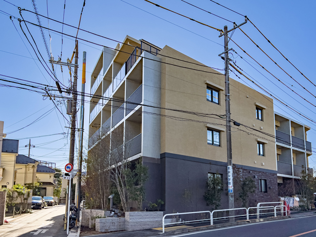 「ミュージションplus(プラス)世田谷経堂」の外観
