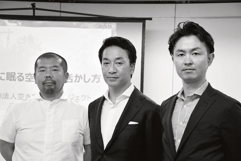 (左から)福井氏、大河氏、清水氏